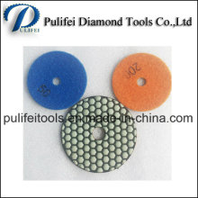 Resin Bond Dry Wet Flexible Granite Marble Stone Polishing Pad